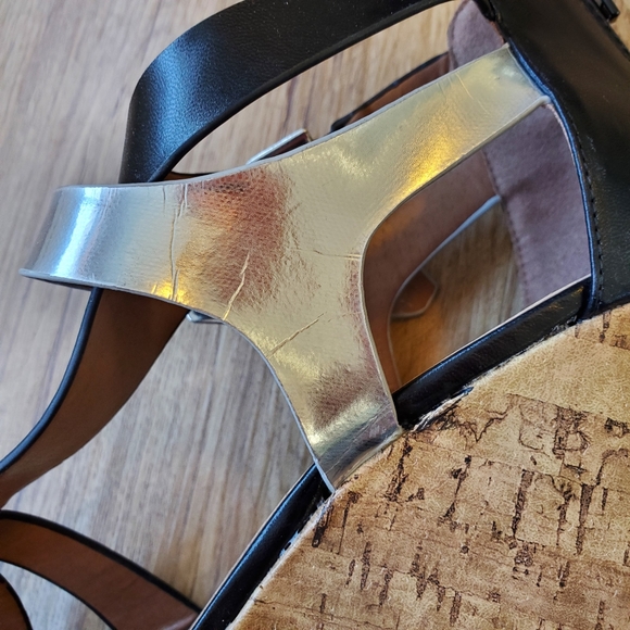 Soda EUC platform espriadell faux leather 8.5 - Picture 3 of 9